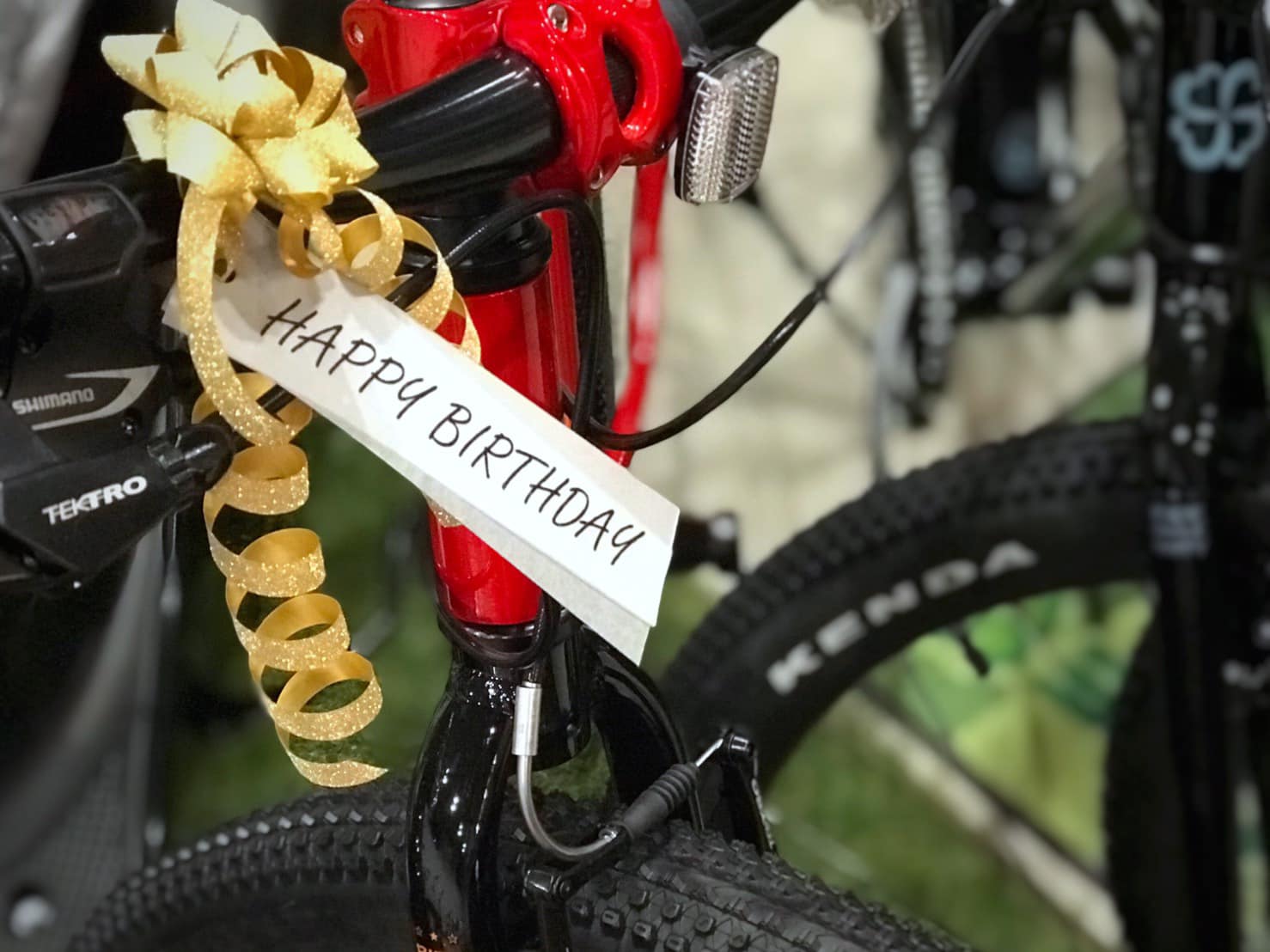 グリーン リボン 自転車
